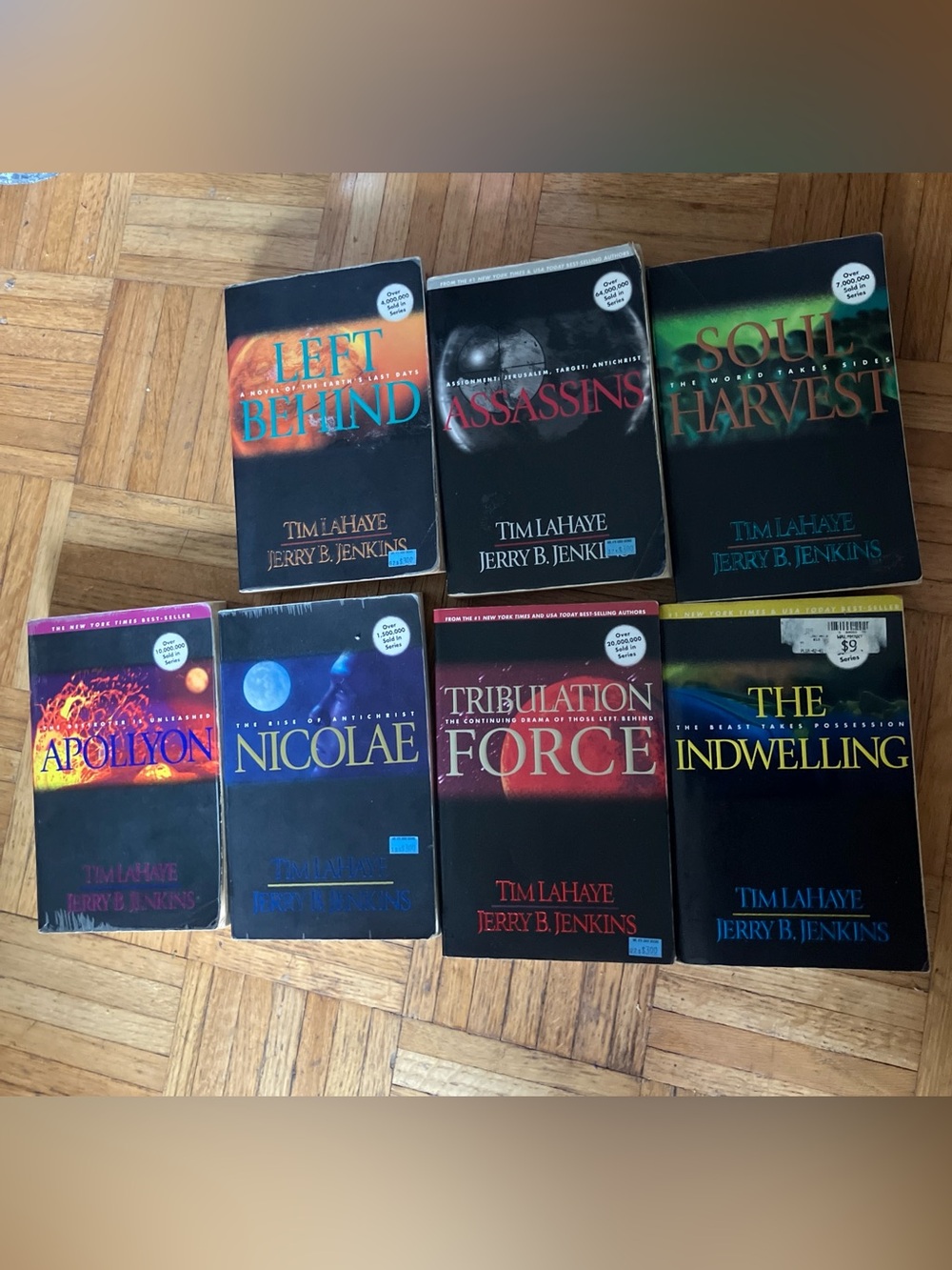 Left Behind Series Paperback Book - - Black/Red